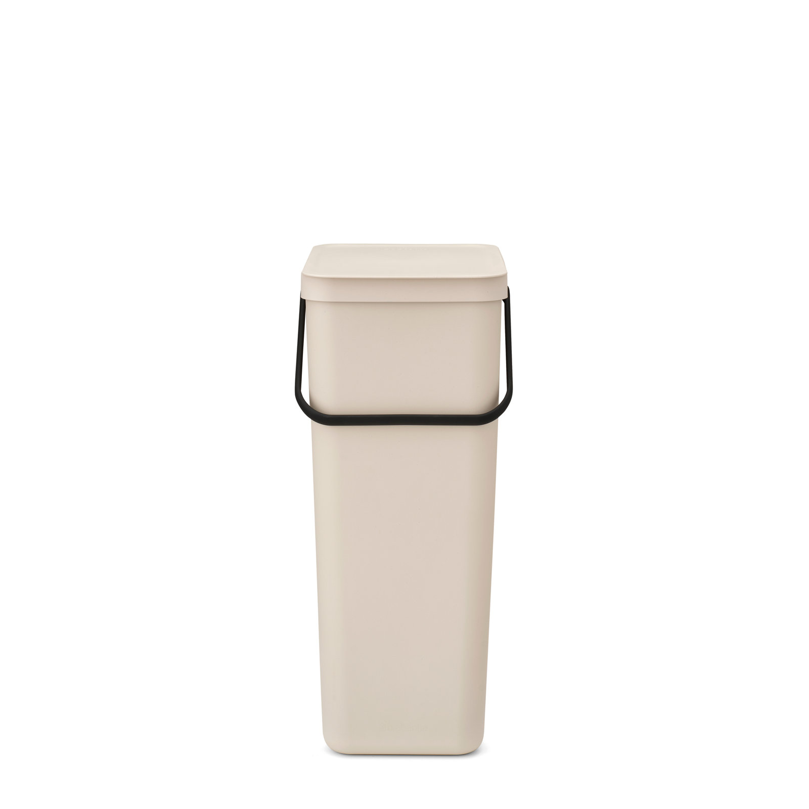 Brabantia Sort and Go 10.6gal Recycling Bin, Soft Beige