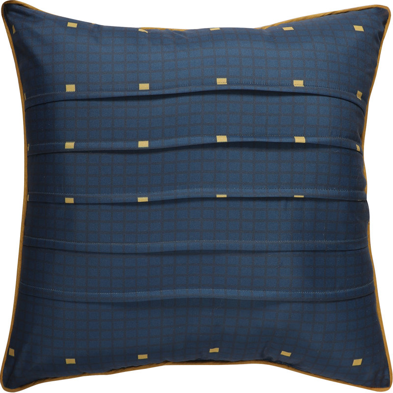 Navy Boho Geometric Microfiber Queen Comforter Set