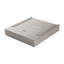 Sandpit with lid, hinged with board & 3 hooks