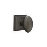 Passage Egg Knob with Quincy Rose