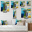 Horloge murale Cliff by the Ocean II-1957117701