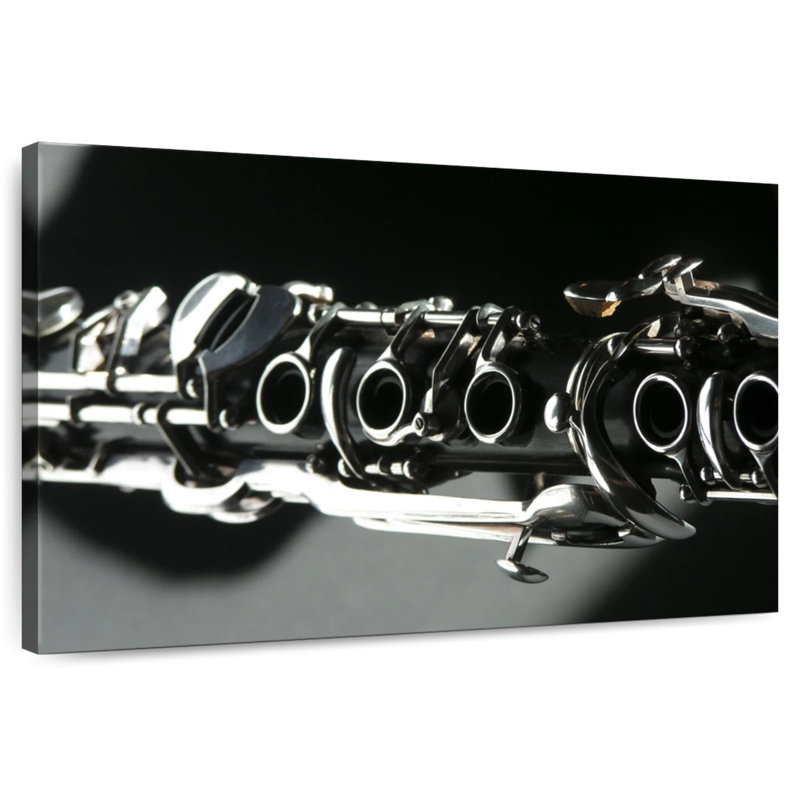 Abarca Clarinet Details, 30" H x 45" W