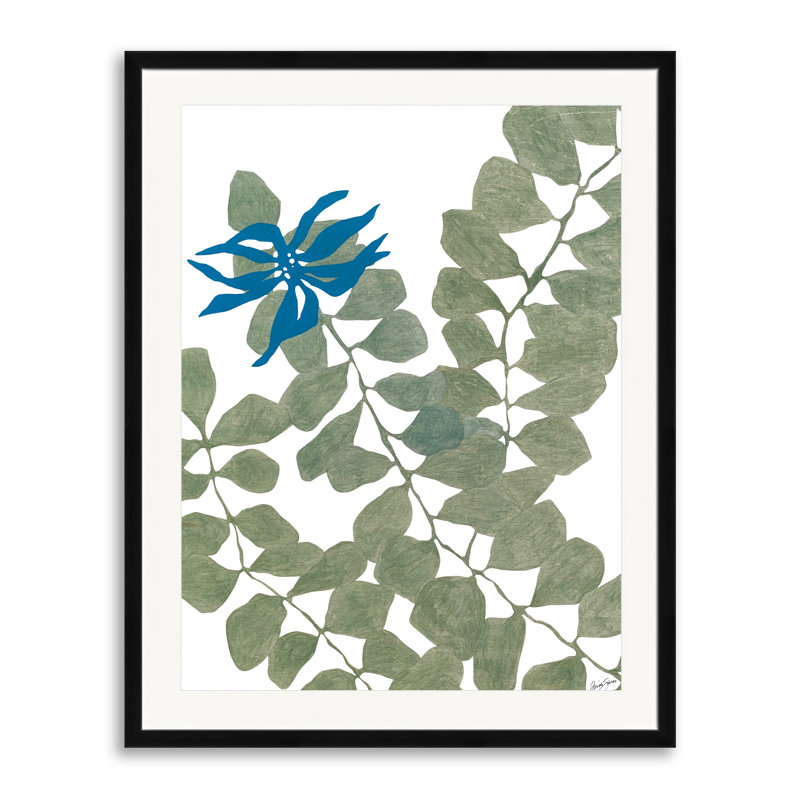 Silhouette Print by Trish Sierer, Black Framed Paper, 30" H x 24" W