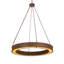 Rustic Lodge 1 - Light LED Chandelier