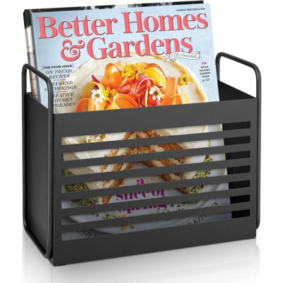Magazine rack, magazine file rack, email organizer by Williston Forge