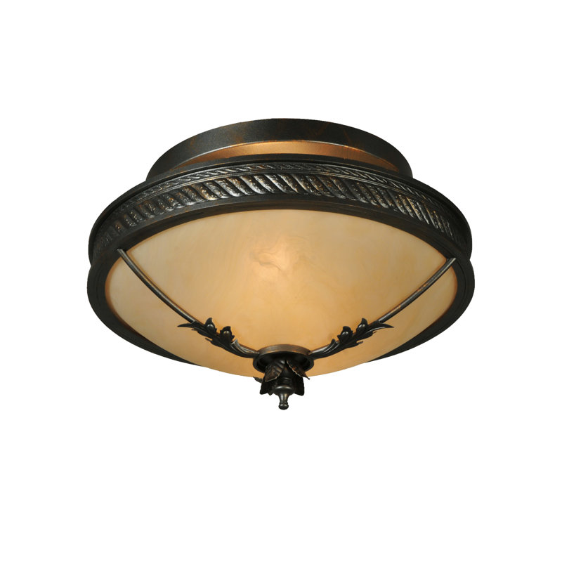 Hoja 2 - Light Semi Flush Mount