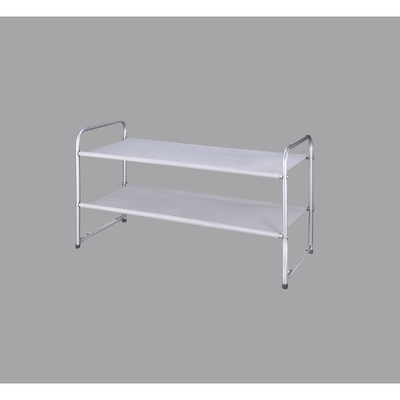 9 Pair Stackable Shoe Rack