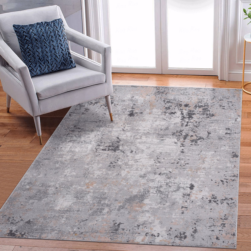 8' X 10' Abstract Area Rug, Rectangle 7'9" x 10'