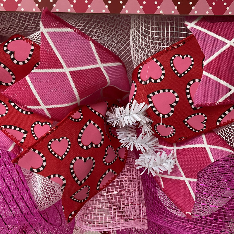 Will Will Be My Valentine Wreath