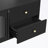TV Stand with Glass Door, 4 Drawers and 2 Cabinets-202307457