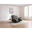 George 2 Seater Grey Chenille Recliner Sofa
