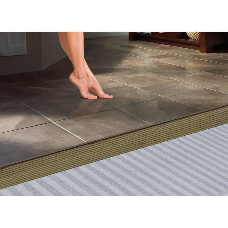 Tapis chauffant pour plancher QuietWarmth 240V, L 5 pi x l 3 pi