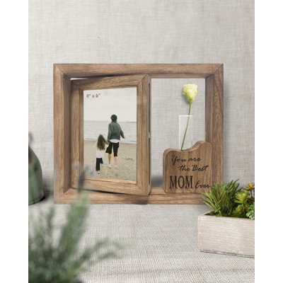 Digregorio Brown Wood Picture Frame