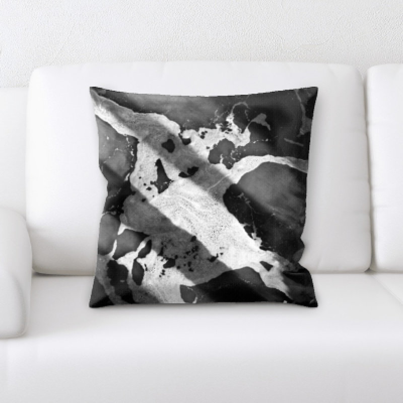 Microsuede Reversible Throw Pillow