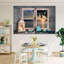 Nautical Ocean Window, reproduction sur toile-518129392