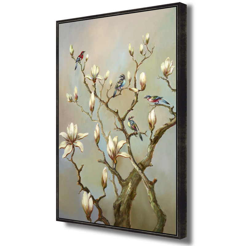Birds, 74" H x 50" W