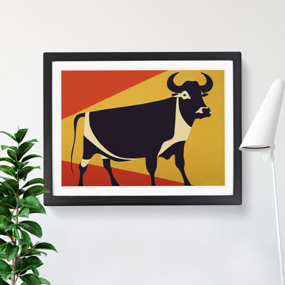 Cow Abstract Vol.3 - Single Picture Frame Print