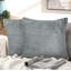 Moneeba Snug Soft Chevron Patterned Mink Moda Plush Cushion-1840586023-1840586022