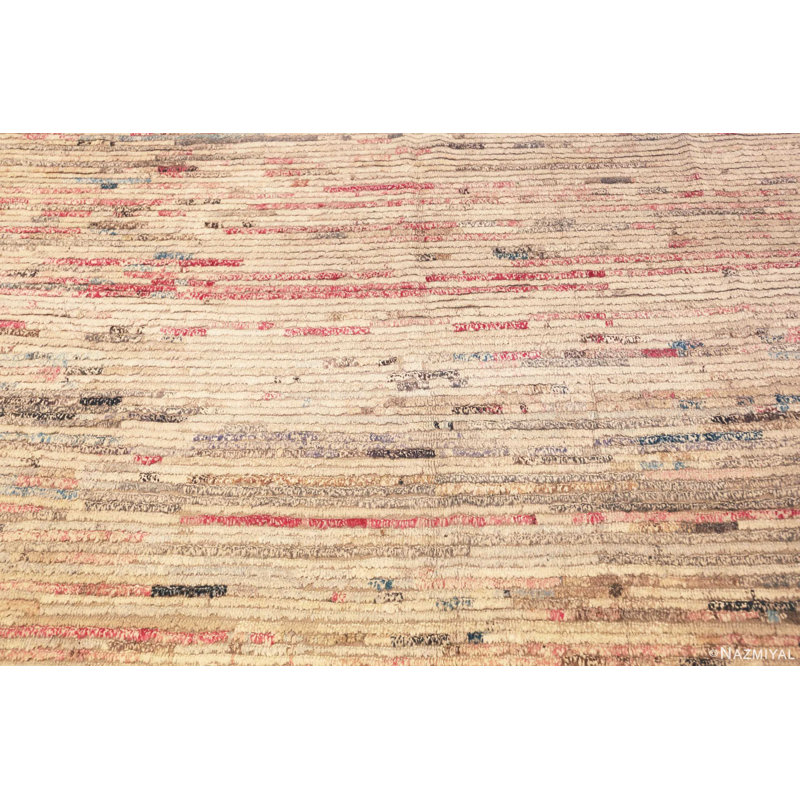 Best Modern Moroccan One-of-a-Kind Rectangle 8'9" X 10'9" Area Rug