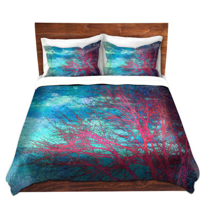  Housses de couette en microfibre Sylvia Cook Abstract Tree II