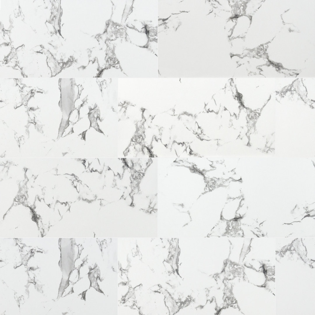 Astoria 12 in. x 24 in. Polished Porcelain Stone Look Floor and Wall Tile Ackland 