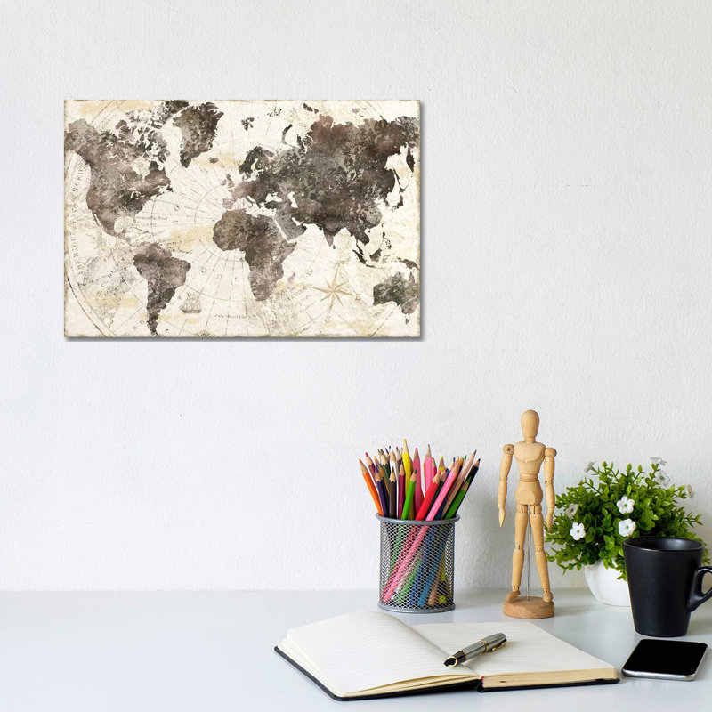 Terra Nova - Print on Canvas, 20.32 cm H x 30.48 cm W, Wrapped Canvas