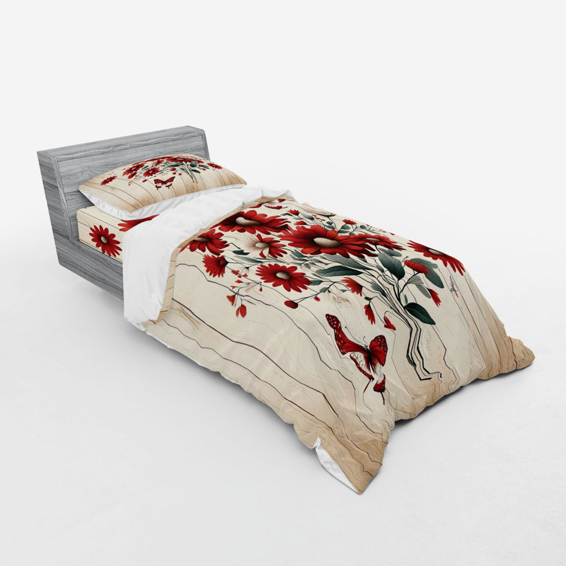 Polyester Duvet Cover, Twin Duvet Cover + 2 Additional Pieces