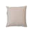 Square Cotton Slub Embroidered Pillow with Trees and French Knots