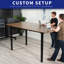 4- Leg Electric Stand Up Desk Frame