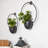 Schunemunk Iron 2-Piece Wall Planter Set