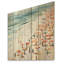 «Beach Day Umbrella Parade IV - Beach People On», reproduction de bois-2069152700