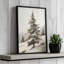 «Snow Clad Pine» par Jo Moulton, reproduction d'art sur toile-1856954441-1856954432-1856958392