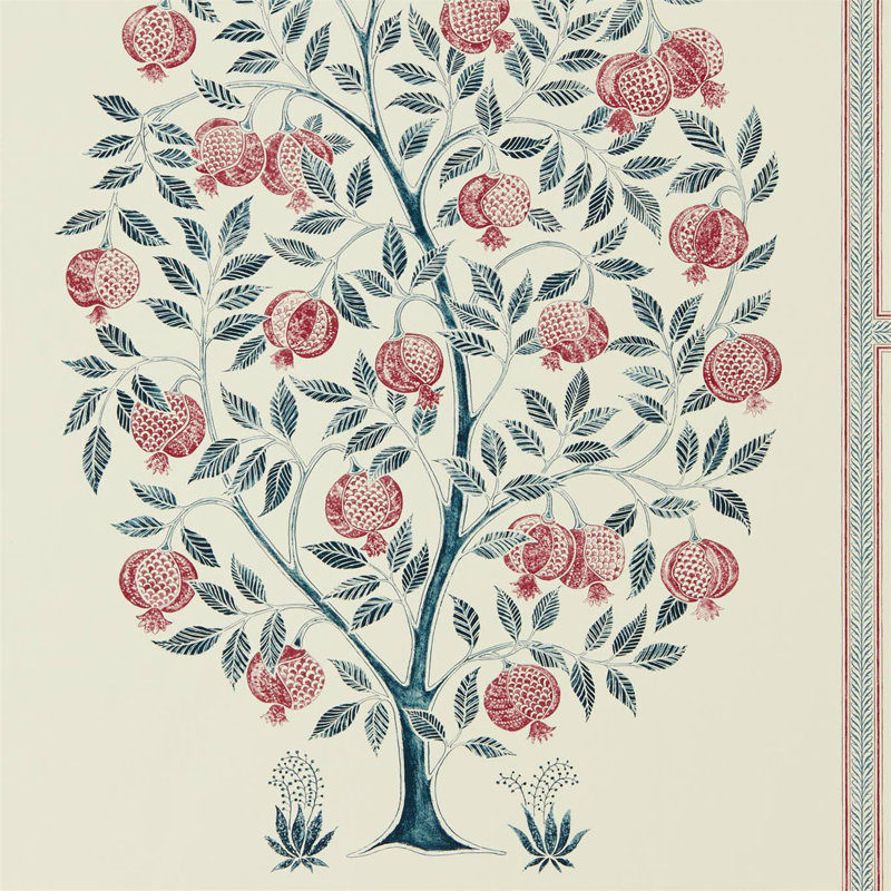 Anaar Tree Wallpaper, Annato/Blueberry