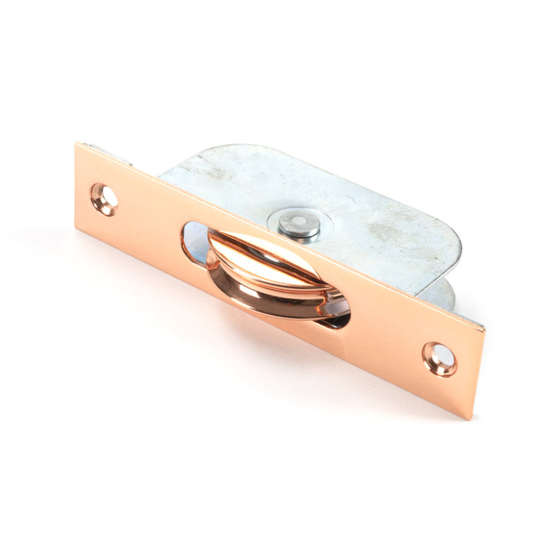 Sash Pulley Door Accessory, Polished Bronze