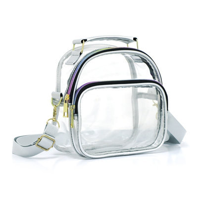 Backpack Opening Season Gift PVC Transparent Chain Messenger Bag  Transparent Handbag
