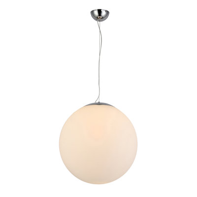 1 - Light Chrome Sphere Pendant