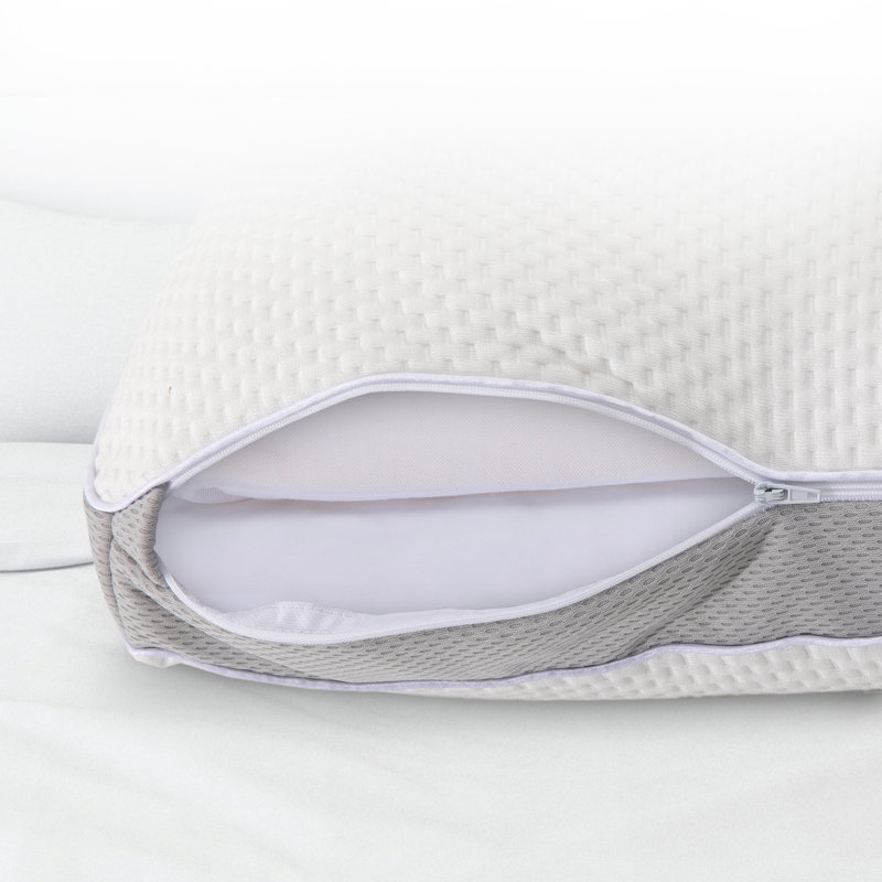Dual-Sided Sleeping Pillow with Gel Fiber