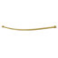 Tringle à rideau de douche courbée réglable de 47 à 60 pouces Kingston Brass Edenscape