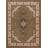 Denzel  Medallion Kashan Green Traditional Rug-1472761971