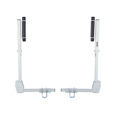 Boat Trailer Guides, 27.6-41.3 in Height Adjustable Trailers Guide, Thickened High-Duty Trailer Guide-Ons with Smooth Roller Guidance, for Over 16 in Larger Fishing Boats, Runabout Boats