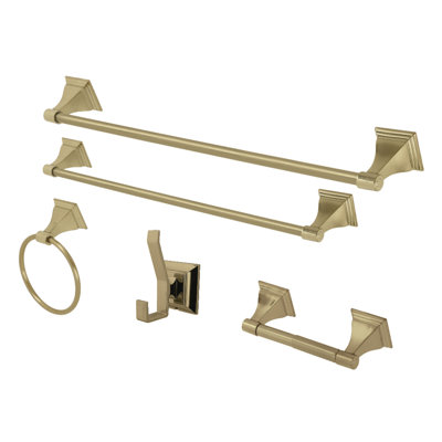 Kingston Brass Monarch 5-Piece Bathroom Hardware Set