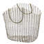 Panier en métal tissé