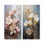 «Magnolias» - ensemble de 2 impressions sur toile dorées-102584332-102584329