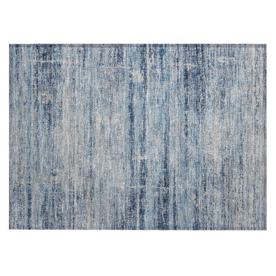 Ceajay Washable Abstract Indoor / Outdoor Rug