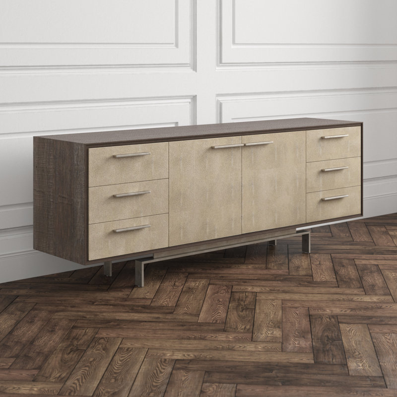 Latham 72 in. W Solid Wood Credenza