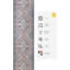 Tapis rouge antidérapant sur mesure-1349800274