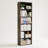 6-Tier Tall Wood Bookcase - Adjustable Shelves,Slim Sturdy Design, Easy Assembly - Industrial Rustic Bookshelf for Home Office, Living Room, Bedroom, Library-135523150