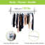 Séchoir à linge mural - Séchoir à linge peu encombrant avec tringle de rangement télescopique 36-60 "- Organisateur de cintres pliable et pliable