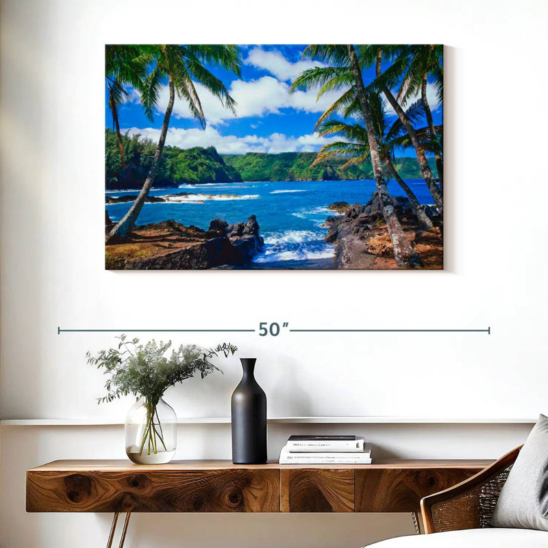 Gillard Maui Coastal Palms, H 26 po x l 39 po