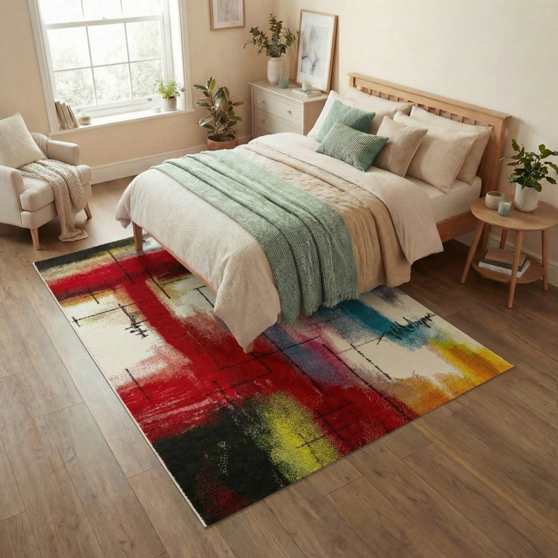 Abstract Area Rug, Rectangular 120 x 170cm